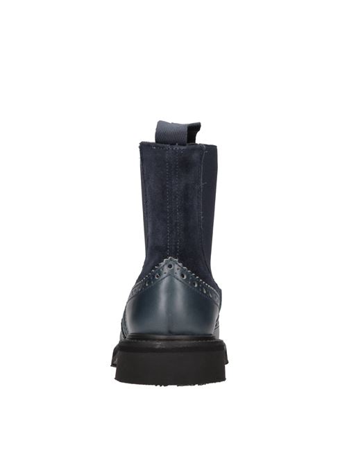 Stivaletti Beatles in pelle e tessuto TRICKER'S | 2754 VBS SILVIABLU